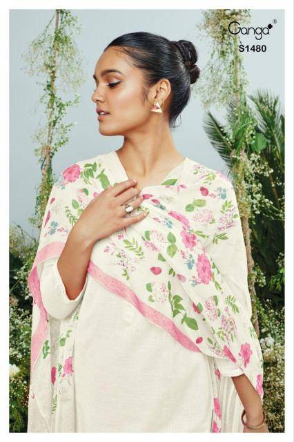 Ganga ora 1480 Dress material suppliers in Surat